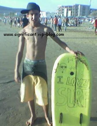 me in the beach
